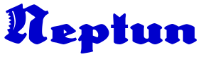 Neptun 字体