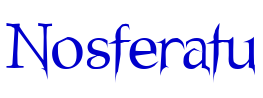 Nosferatu 字体