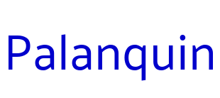 Palanquin 字体