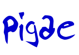 Pigae 字体
