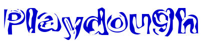Playdough 字体