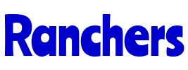 Ranchers 字体