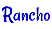 Rancho 字体