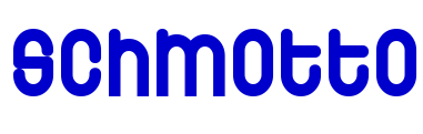 Schmotto 字体