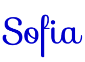 Sofia 字体