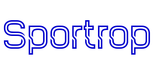 Sportrop 字体