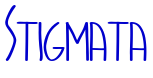 Stigmata 字体