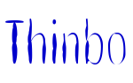 Thinbo 字体