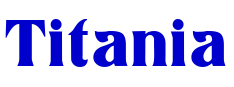 Titania 字体