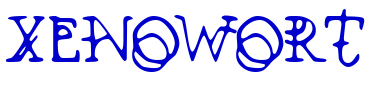 Xenowort 字体