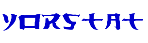 Yorstat 字体